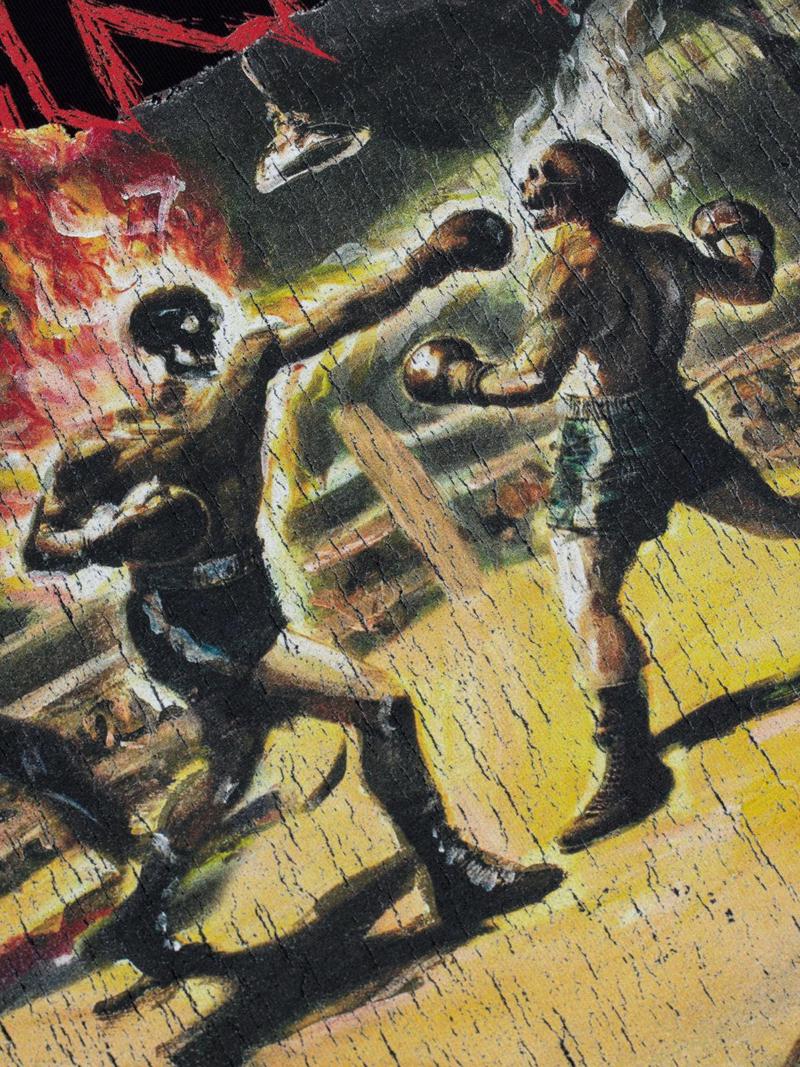 MANTO GHOST FIGHTER tshirt- black